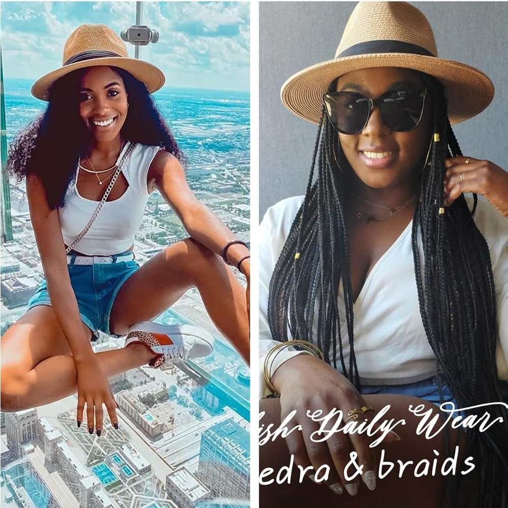 Stylish Tan Straw Hat for Women